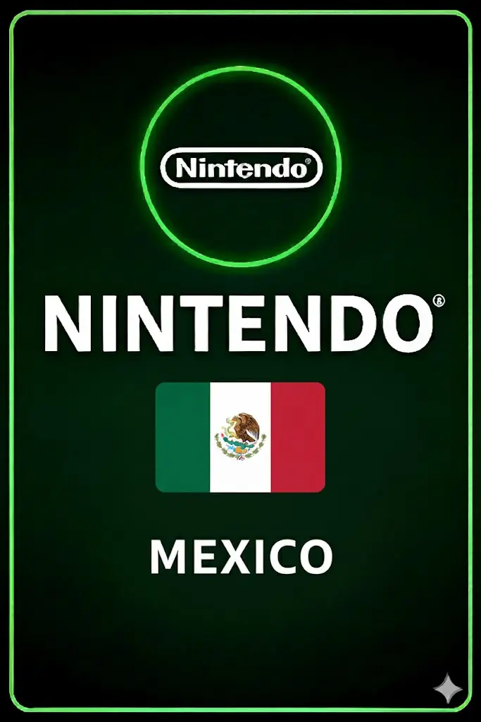 Compra tarjeta de regalo de Nintendo Eshop tienda México Compra tarjeta de regalo de Nintendo Eshop tienda México