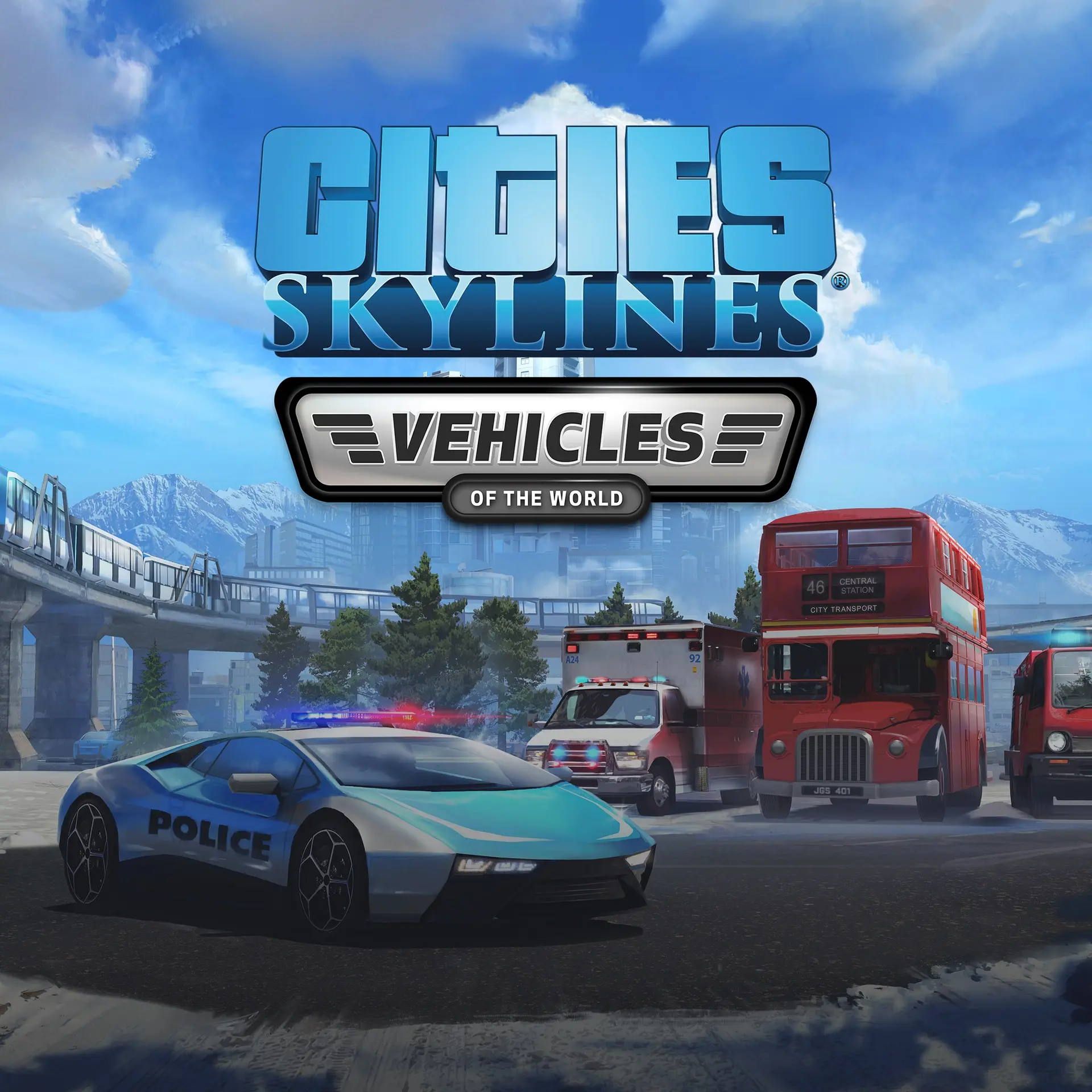 Cities Skylines Content Creator Pack Vehicles of the World (XBOX
