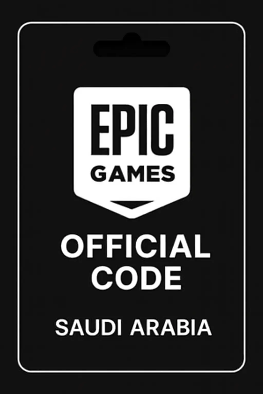 Epic Games Gift Cards (Saudi Arabia)