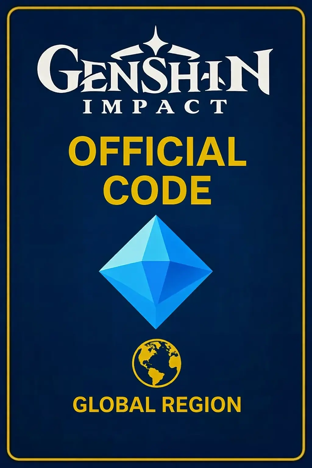 Genshin Impact Redeem Code (INT)