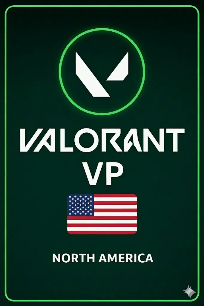 Valorant Points (VP) Gift Card North America Valorant Points (VP) Gift Card North America