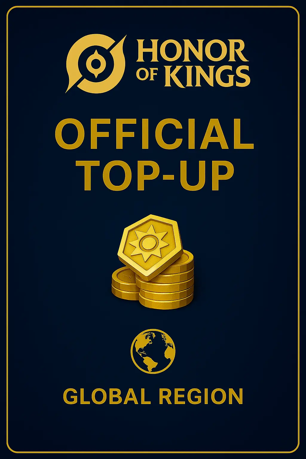 Honor of Kings Token Top-Up (Global) Honor of Kings Token Top-Up (Global)