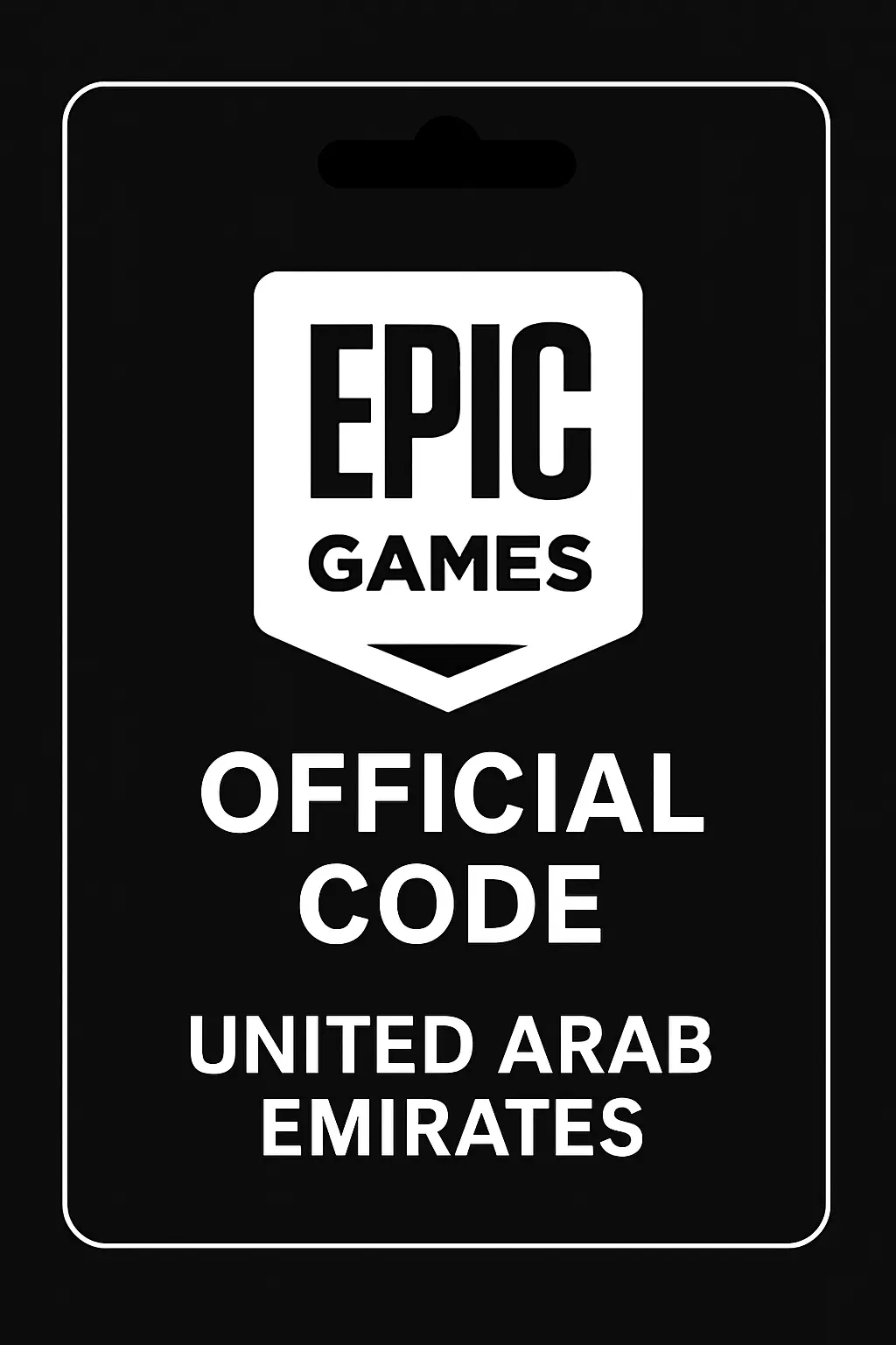 Epic Games Gift Cards (United Arab Emirates)