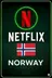 Compra tarjeta de regalo de Netflix tienda de Noruega