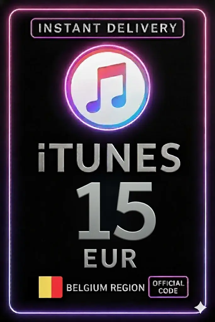 iTunes Cadeaubon 15 EUR BE iTunes Cadeaubon 15 EUR BE