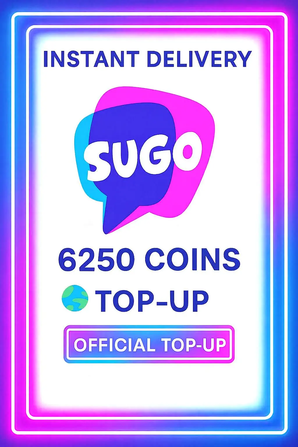 Sugo 6250 Coins Top-Up (Global)