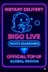 Bigo Live - 16000 DYR (Aukning)