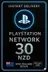 Cartão PSN Nova Zelândia - 30 NZD