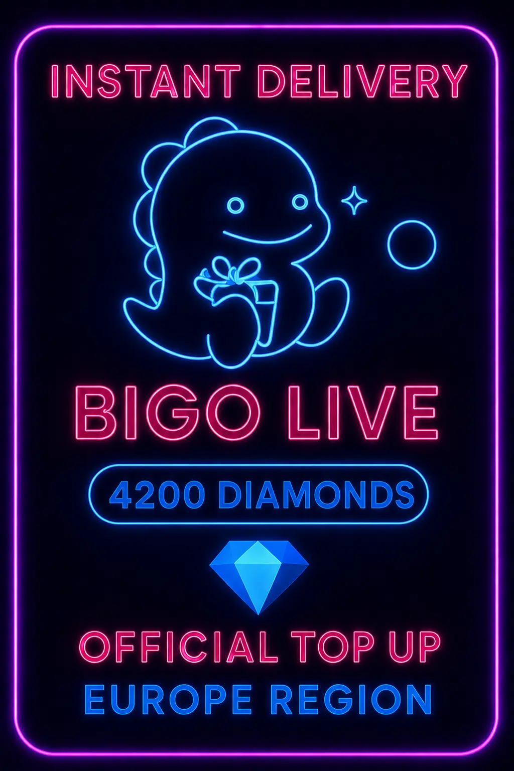 Bigo Live - 4200 Diamonds (Top-Up) (EU)