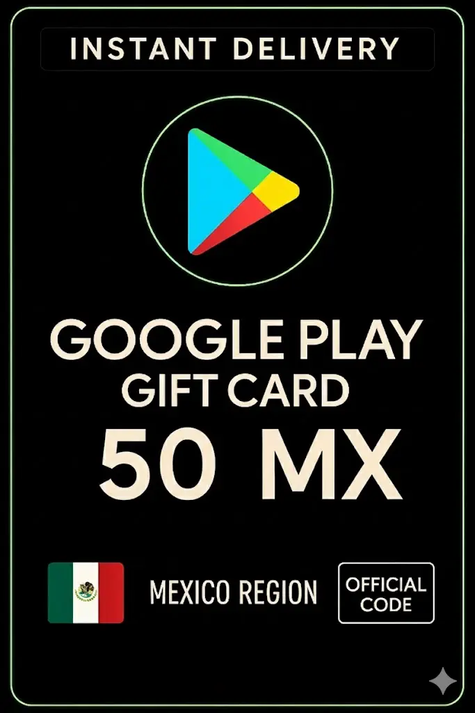 Google Play Gift Card - Mexico MX 50