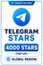 Telegram - 4000 Stars (Top-Up)