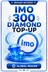 IMO Chat - 300 diamantů (dobití)