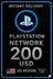 Playstation PSN Card 200$