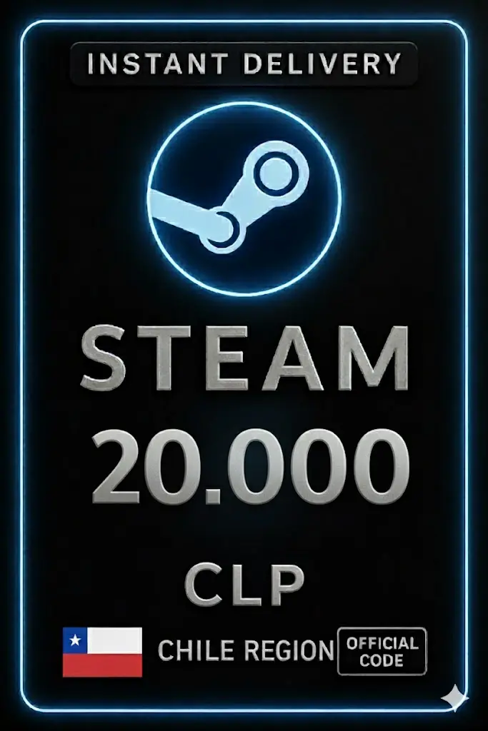 Steam 钱包 20.000 CLP - (智利) Steam 钱包 20.000 CLP - (智利)