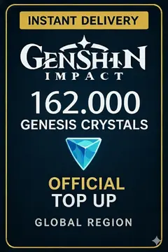 Genshin Impact 162.000 Genesis Crystals Top Up