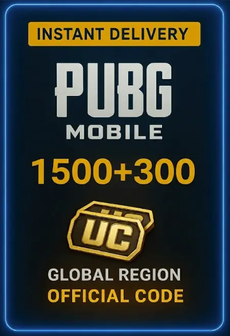 PUBG Mobile - 1500+300 UC