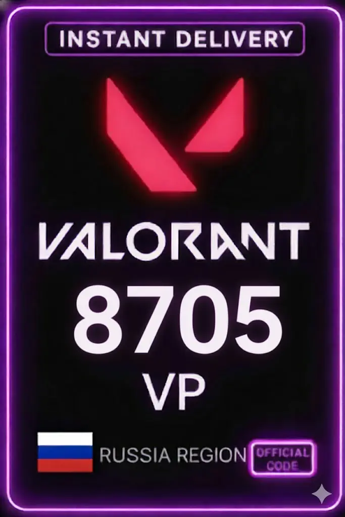 Valorant 8705 VP ( Russia Server ) Valorant 8705 VP ( Russia Server )