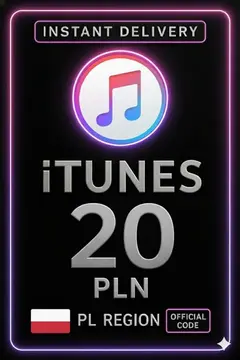 iTunesギフトカード 20 PLN