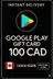 Google Play Hediye Kartı - Kanada 100 CAD