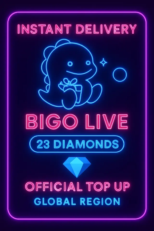 Bigo Live - 23 Diamanten (Aufladung)