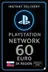 بطاقة PSN سلوفاكيا - 60 يورو