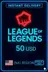 Kartu Hadiah Riot 50 USD League Of Legends NA