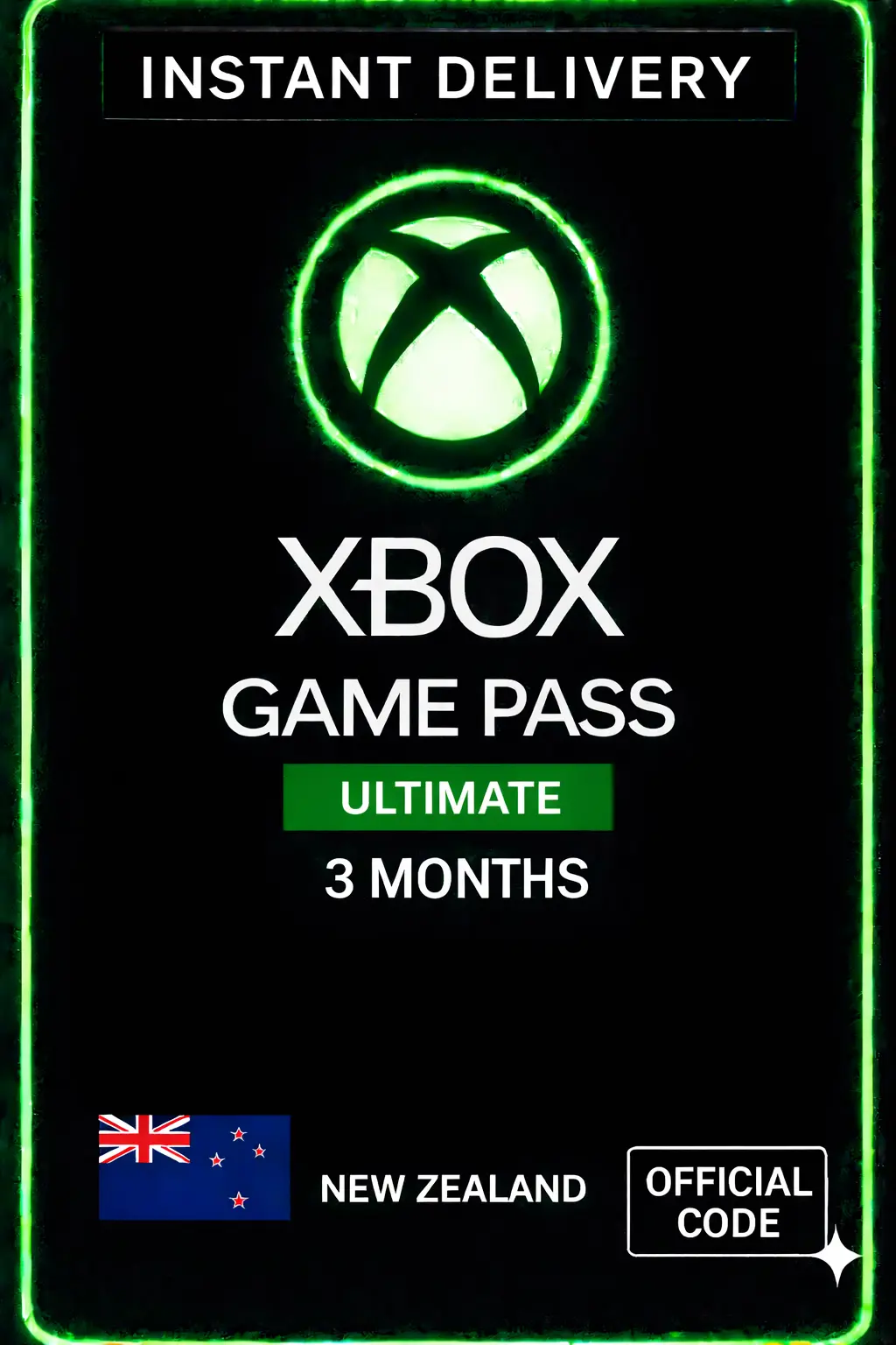 Xbox Game Pass Ultimate 3 Month NZD