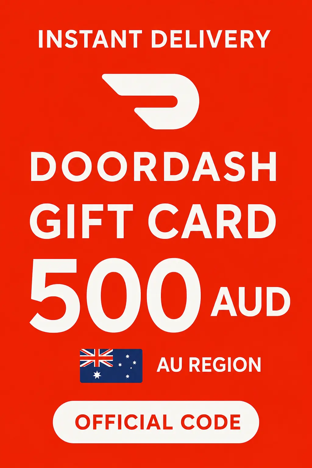 DoorDash 500 AUD