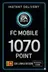 FC Mobile 1070 Pistettä - Sri Lanka