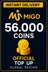 Migo Live 56.000 Coins (Top-Up)
