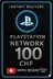 PSN картка Швейцарія - 100 CHF
