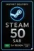 Код гаманця Steam 50 SAR (SA)