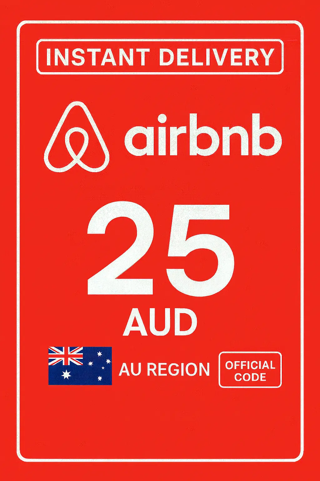 Airbnb Ajándékkártya - 25 AUD (Ausztrália)