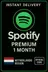 Spotify NL - 1 Mese Premium