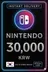 Nintendo eShop Karte - 30.000 KRW (Südkorea)