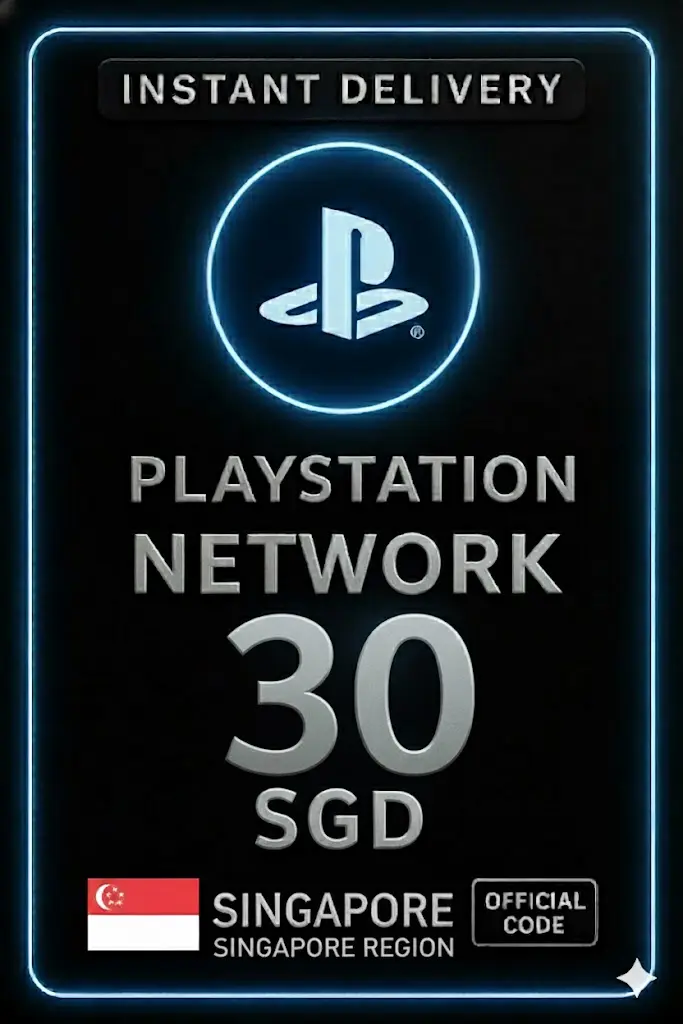 PSN Card 30 SGD SG  PSN Card 30 SGD SG