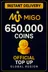 Migo Live 650.000 Coins (Top-Up)