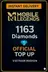 Mobile Legends - 1163 Diamonds Top-Up (Vietnam)