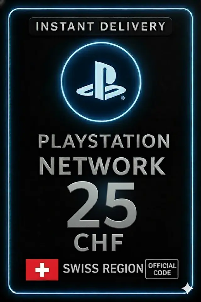 PSN Kad Switzerland - 25 CHF