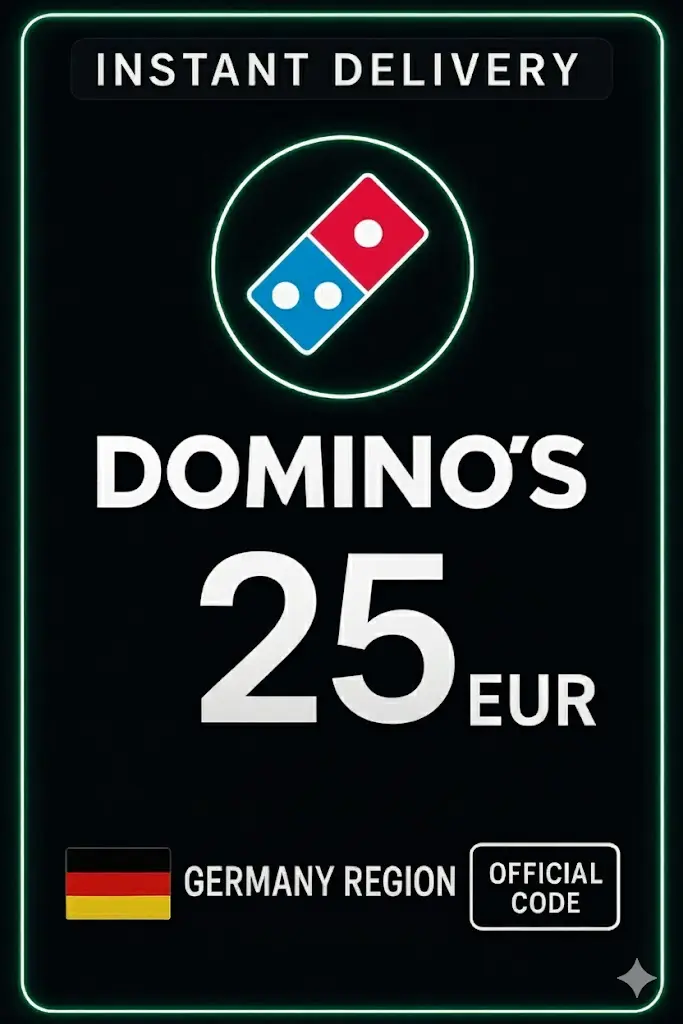 Dominos 25 EUR DE