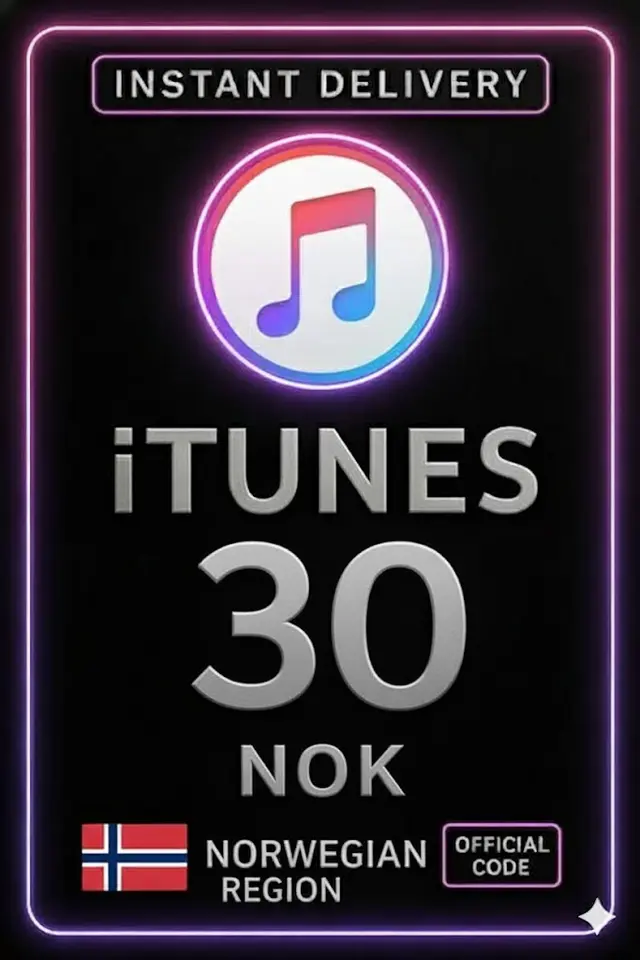 Carte-cadeau iTunes 30 NOK NO