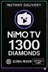 Nimo TV 1300 Berlian (Top-Up)