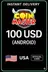 Coin Master (Android) - 100 $ SUA