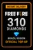 Free Fire 310 Diamonds Top-Up (Brazil)