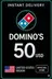 Dominos 50 USD