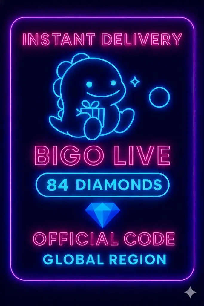 Bigo Live - 84 Diamonds (Global) Bigo Live - 84 Diamonds (Global)
