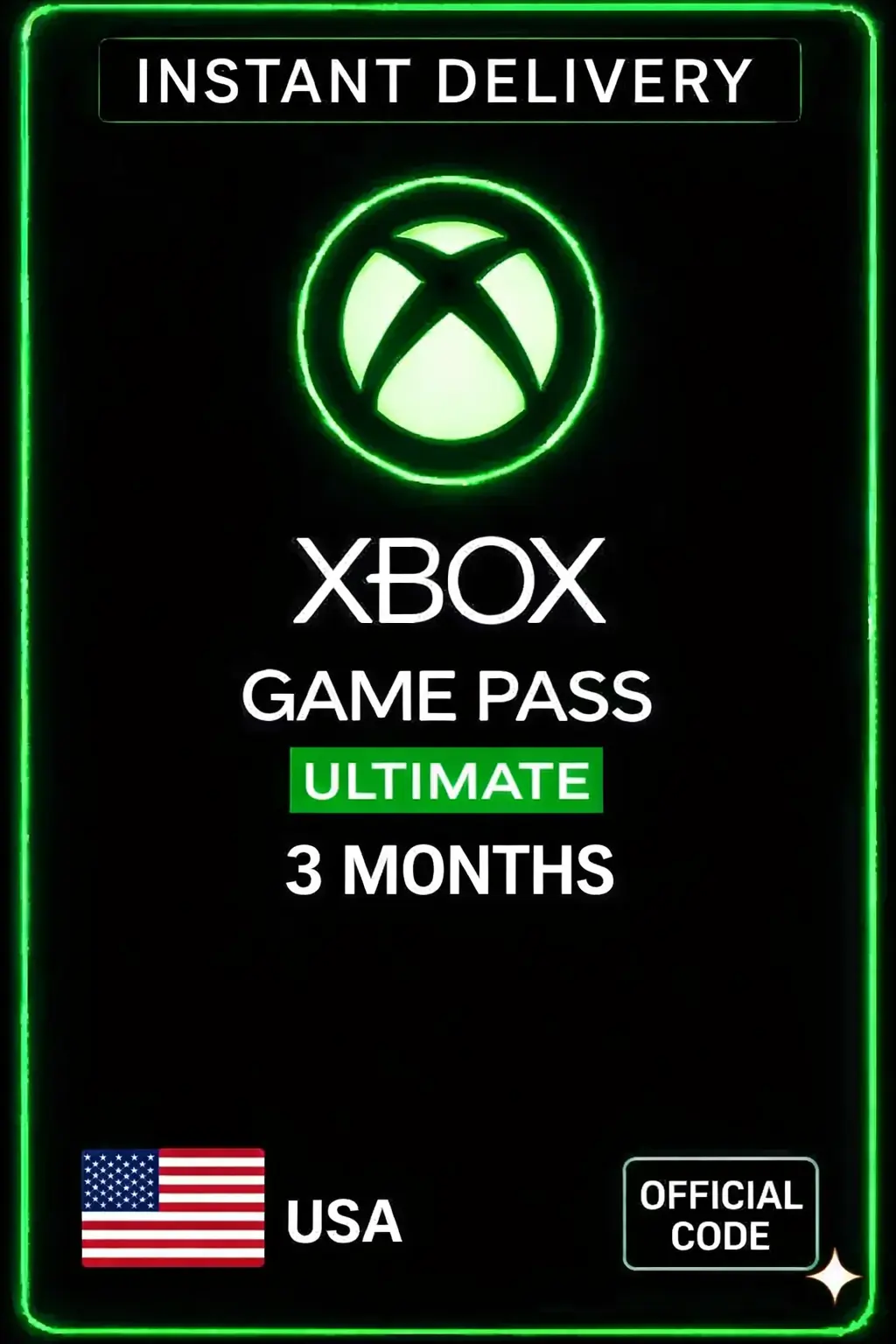 Xbox Game Pass Ultimate 3 Month - (USA)