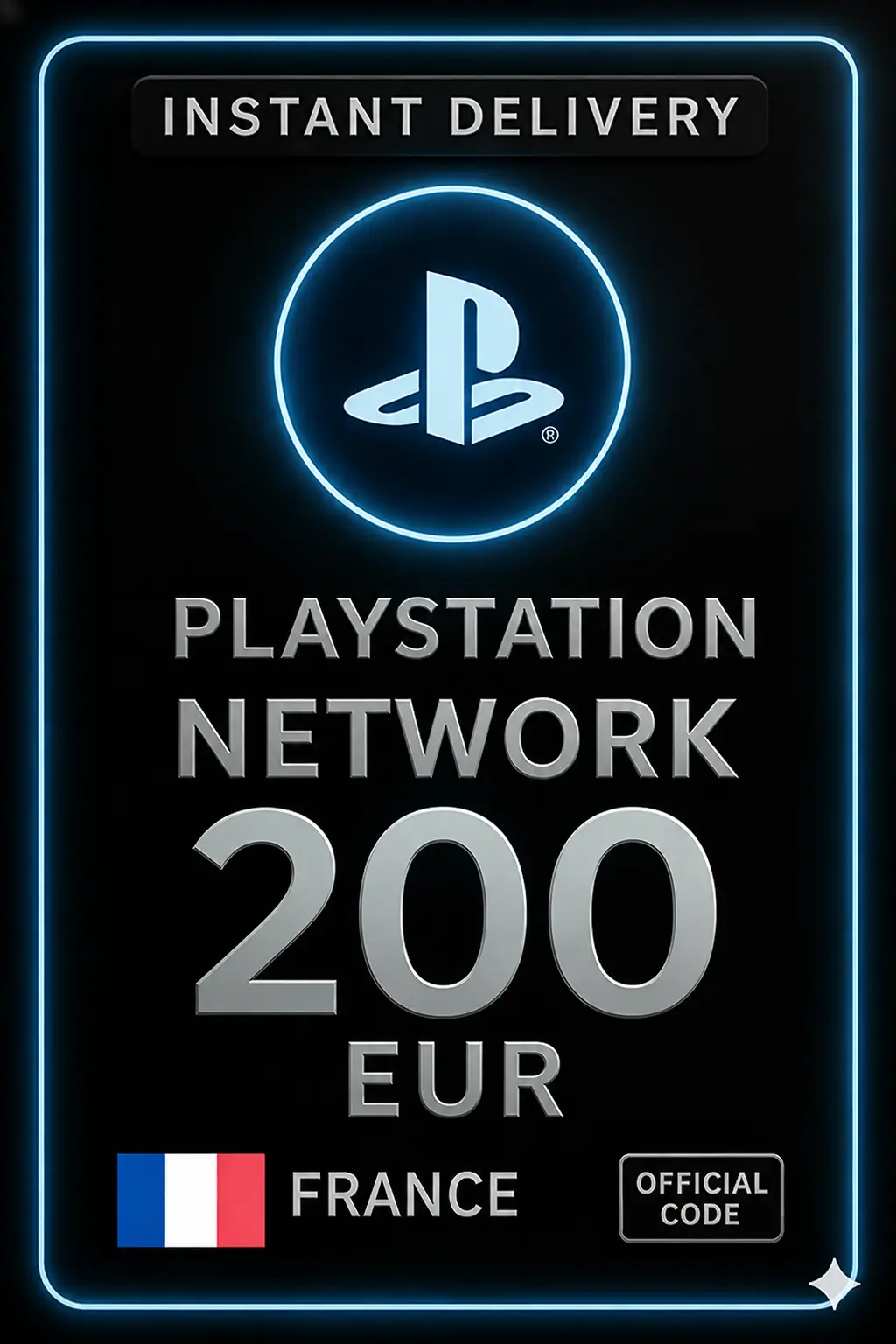 Playstation Gift Card France - 200€ (FR)