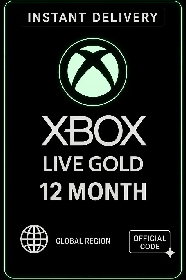 Xbox Live GOLD Subscription 12 Month GLOBAL