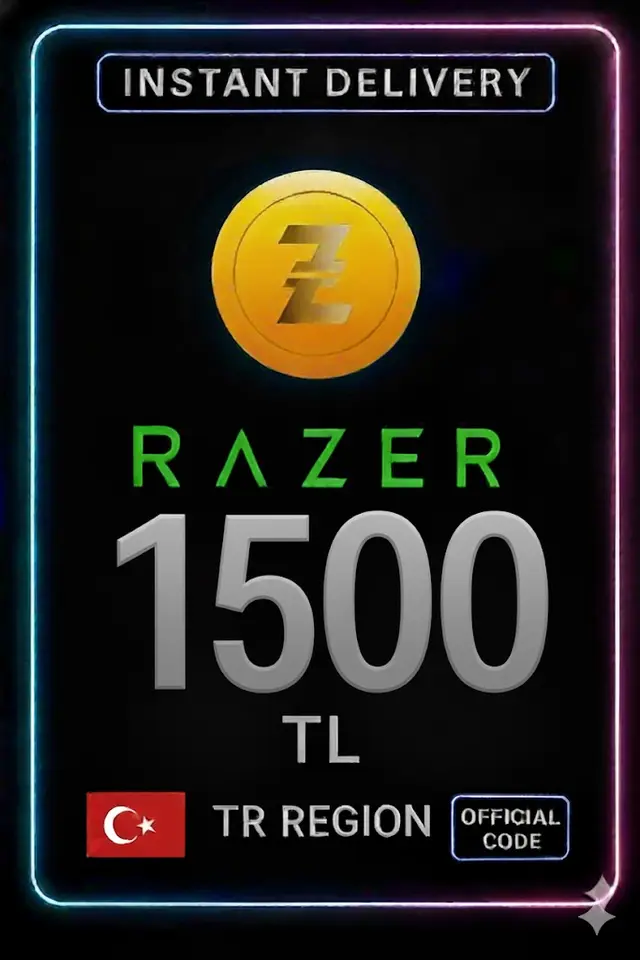 1500 TL Razer Gold Pin